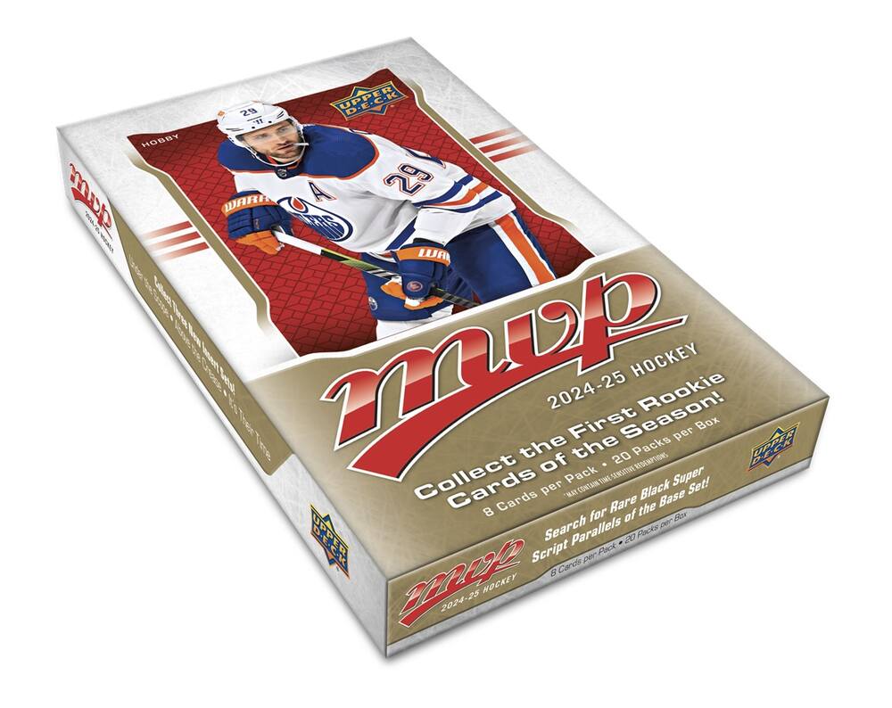 2024-25 Upper Deck MVP Hockey Hobby 20-Box CASE